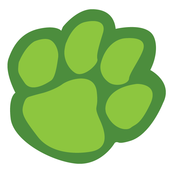 Lion Paw Print Clipart