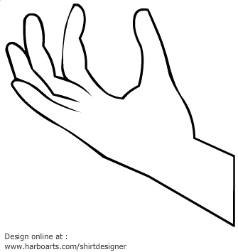 Download : Fingers holding - Vector Graphic