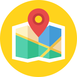 Location Map Icon Flat - Icon Shop - Download free icons for ...