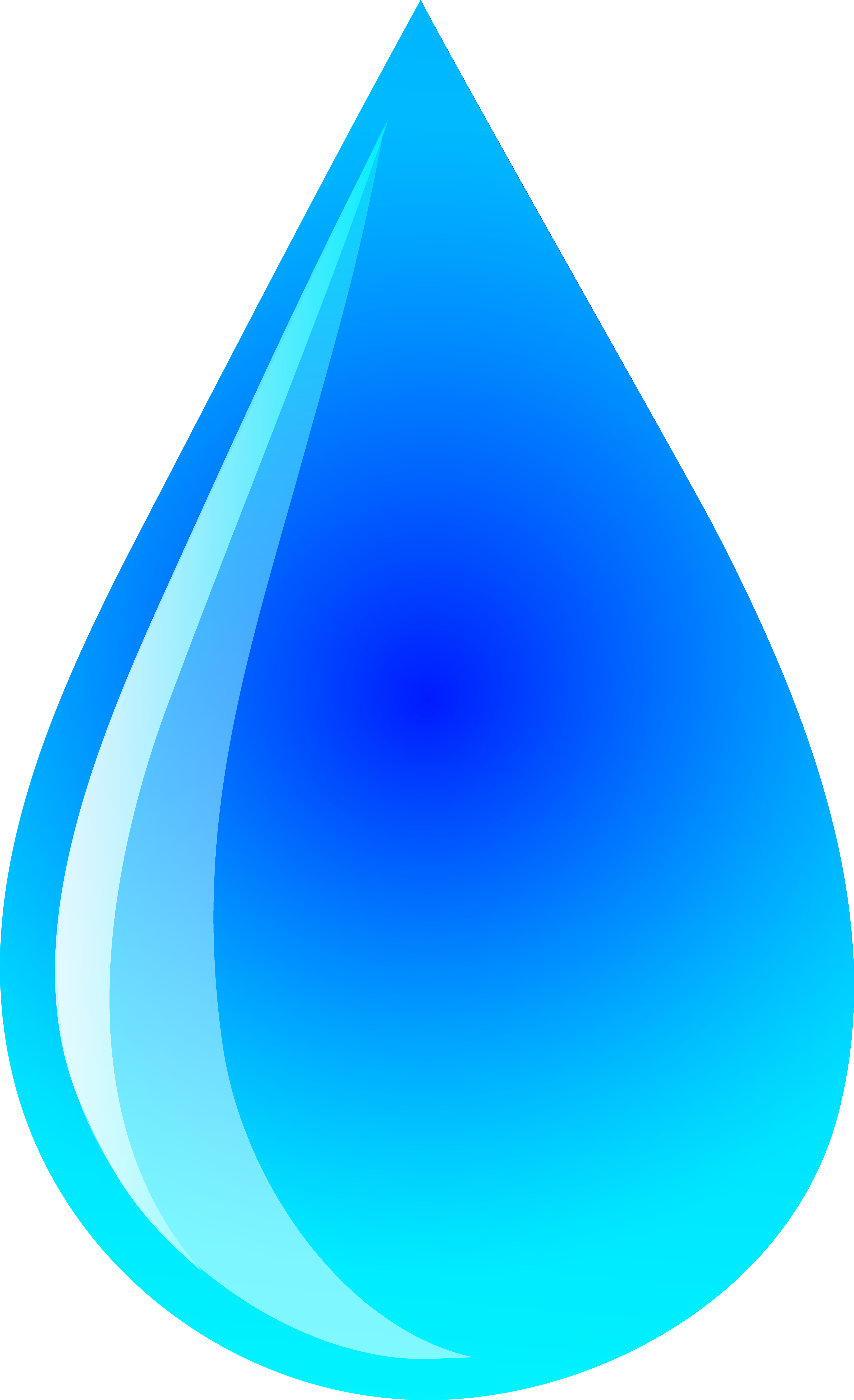 Water teardrop clipart transparent