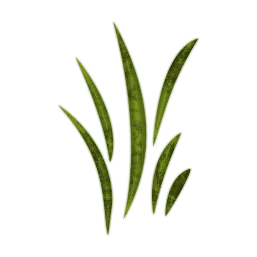 Black and white grass leaves clipart png