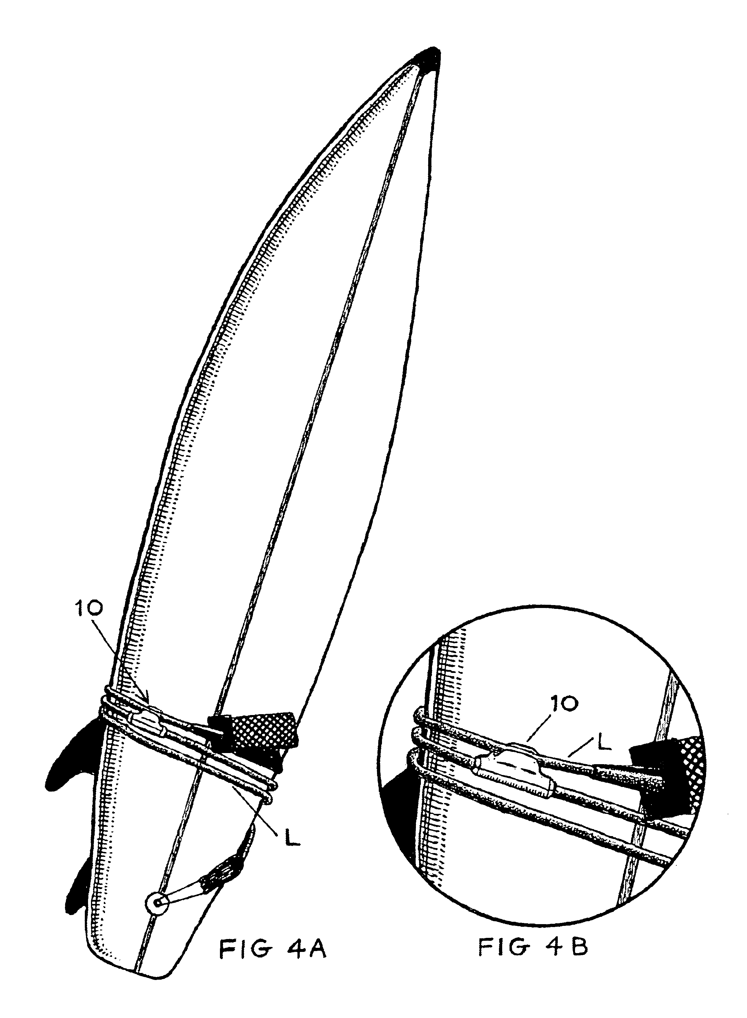 Patent US6942532 - Clip for surfboard leash - Google Patents