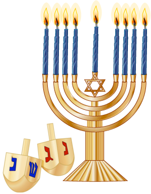 Hanukkah - The Jewish Festival of Lights -- Christmas Customs and ...