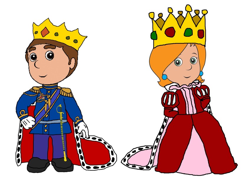 The queen clipart