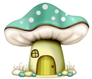 House, Stamps and Mushrooms