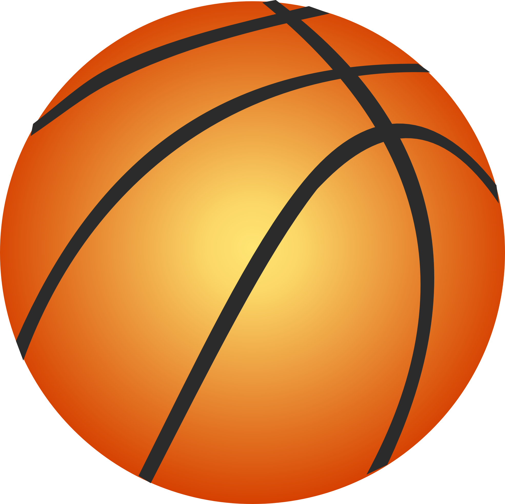 Free basketball clipart vector