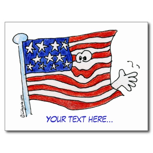 American Cartoon Flag - ClipArt Best