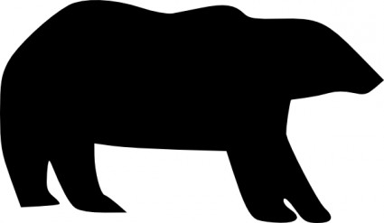 Bear Icon clip art Vector clip art - Free vector for free download