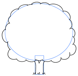 Simple Cartoon Trees