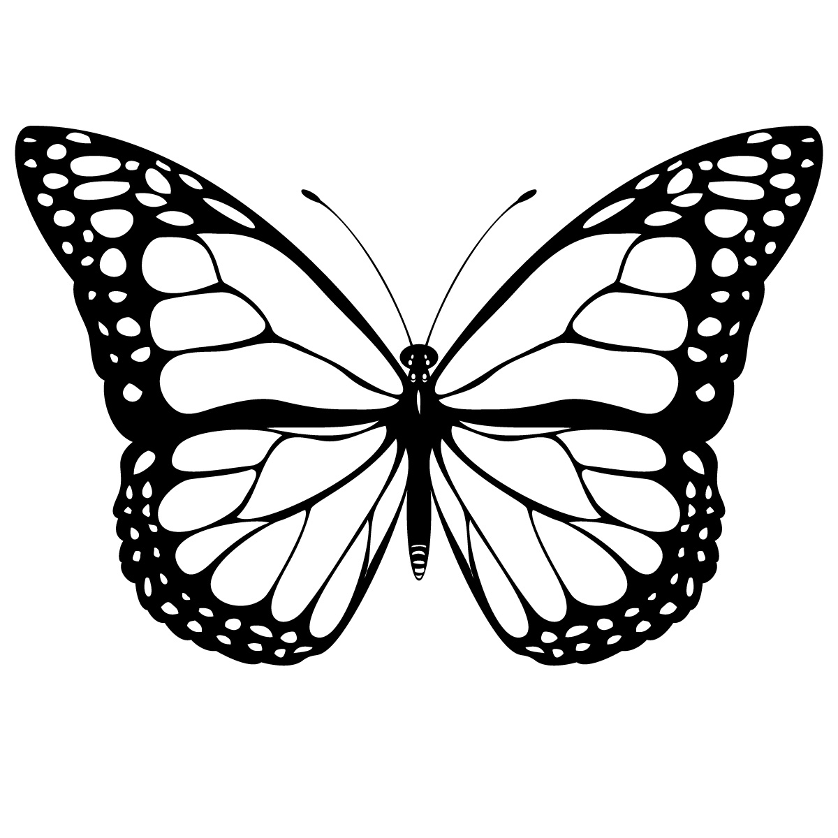 butterfly coloring pages