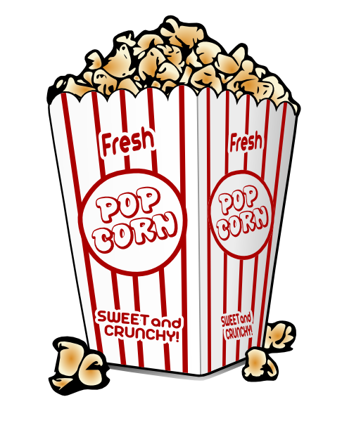 Free Popcorn Cutouts Clip Art - ClipArt Best
