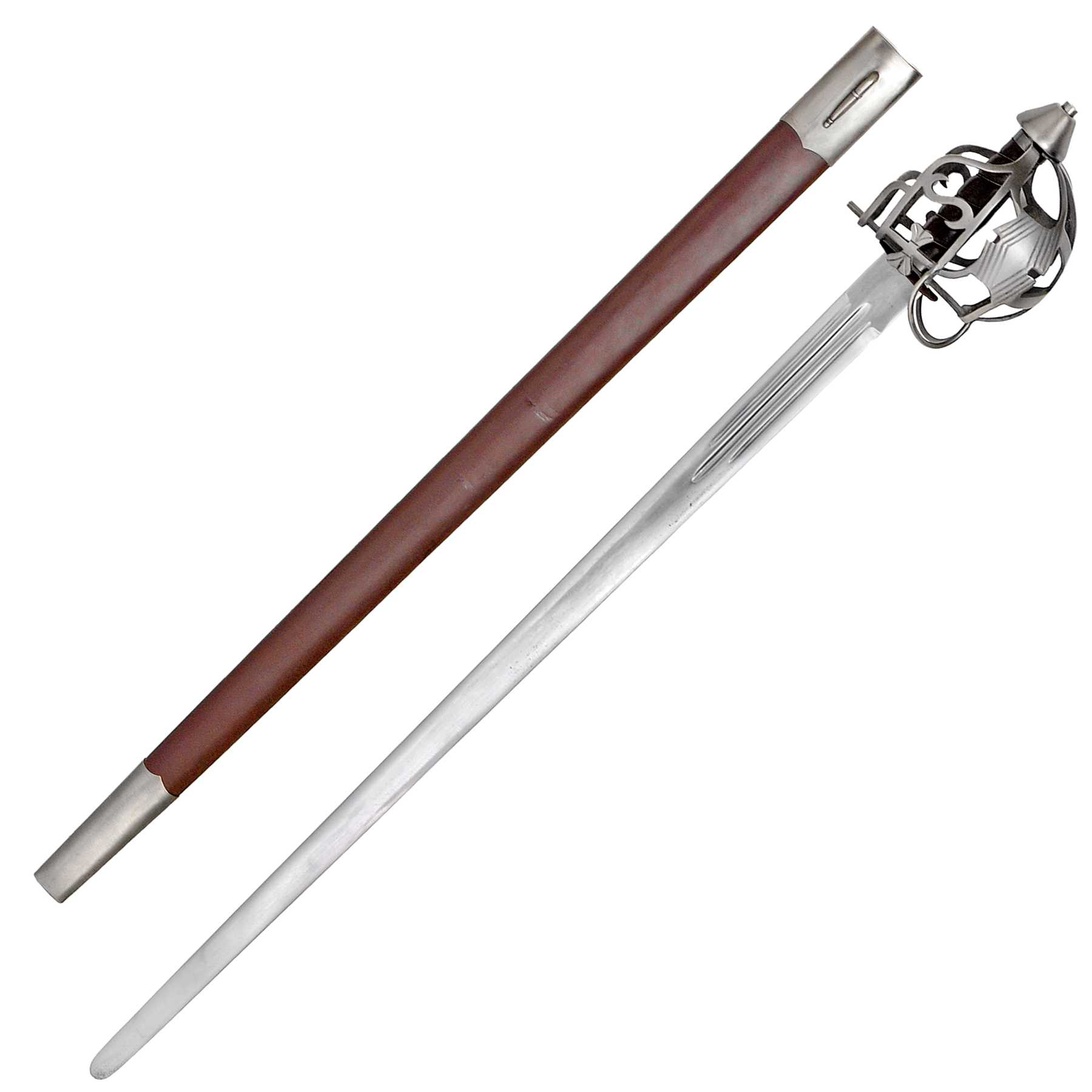 John Barnet Basket Hilt Sword Museum Quality | John Barnett Swords ...