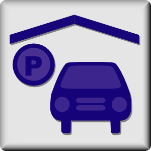 Hotel Icon Indoor Parking clip art - vector clip art online ...