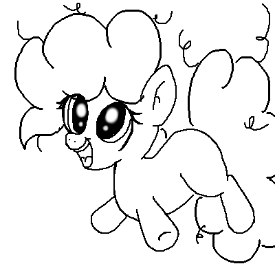 my little pony coloring pages pinkie pie filly