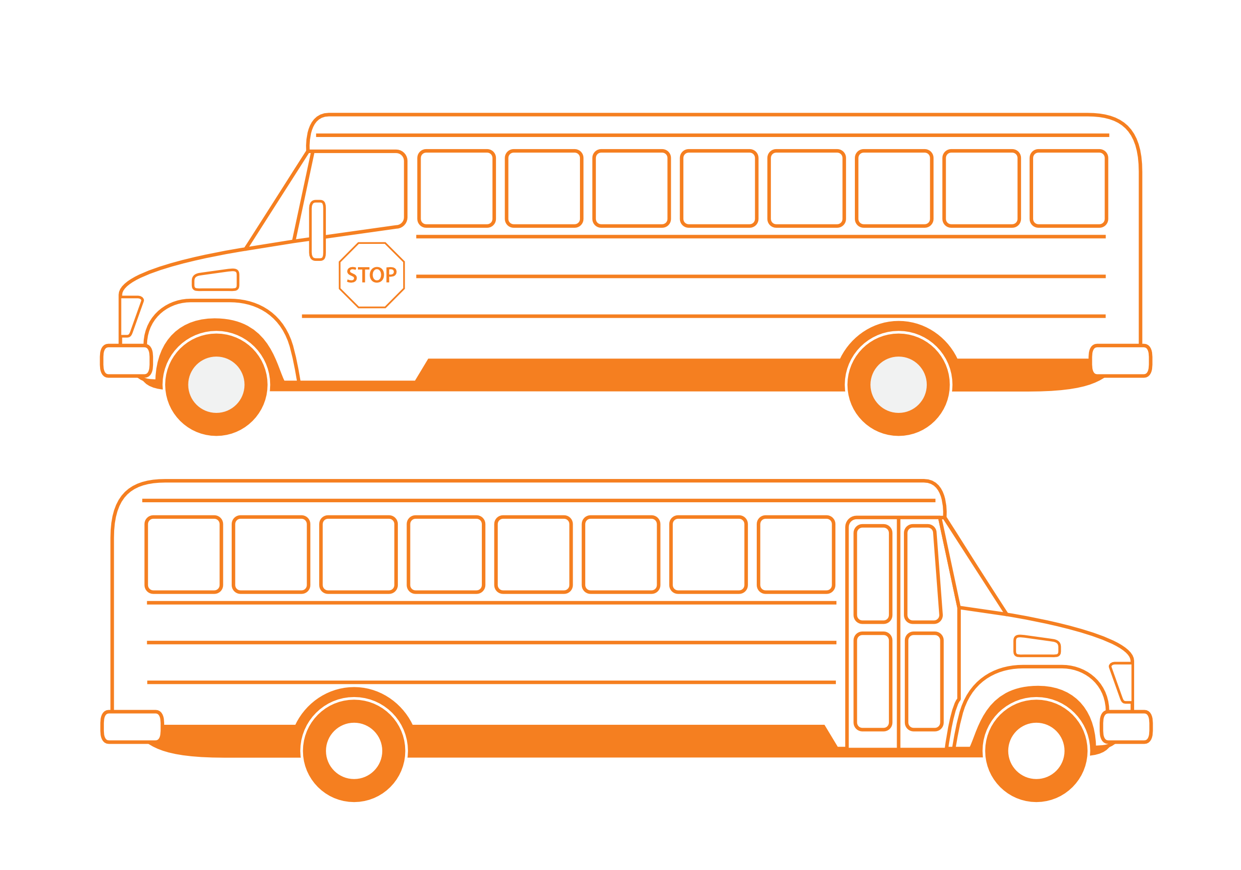 Clip Art: School Busses Scalable Vector Graphics ...