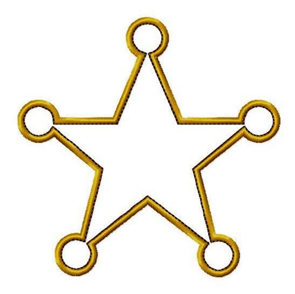 Gold STAR Template - ClipArt Best