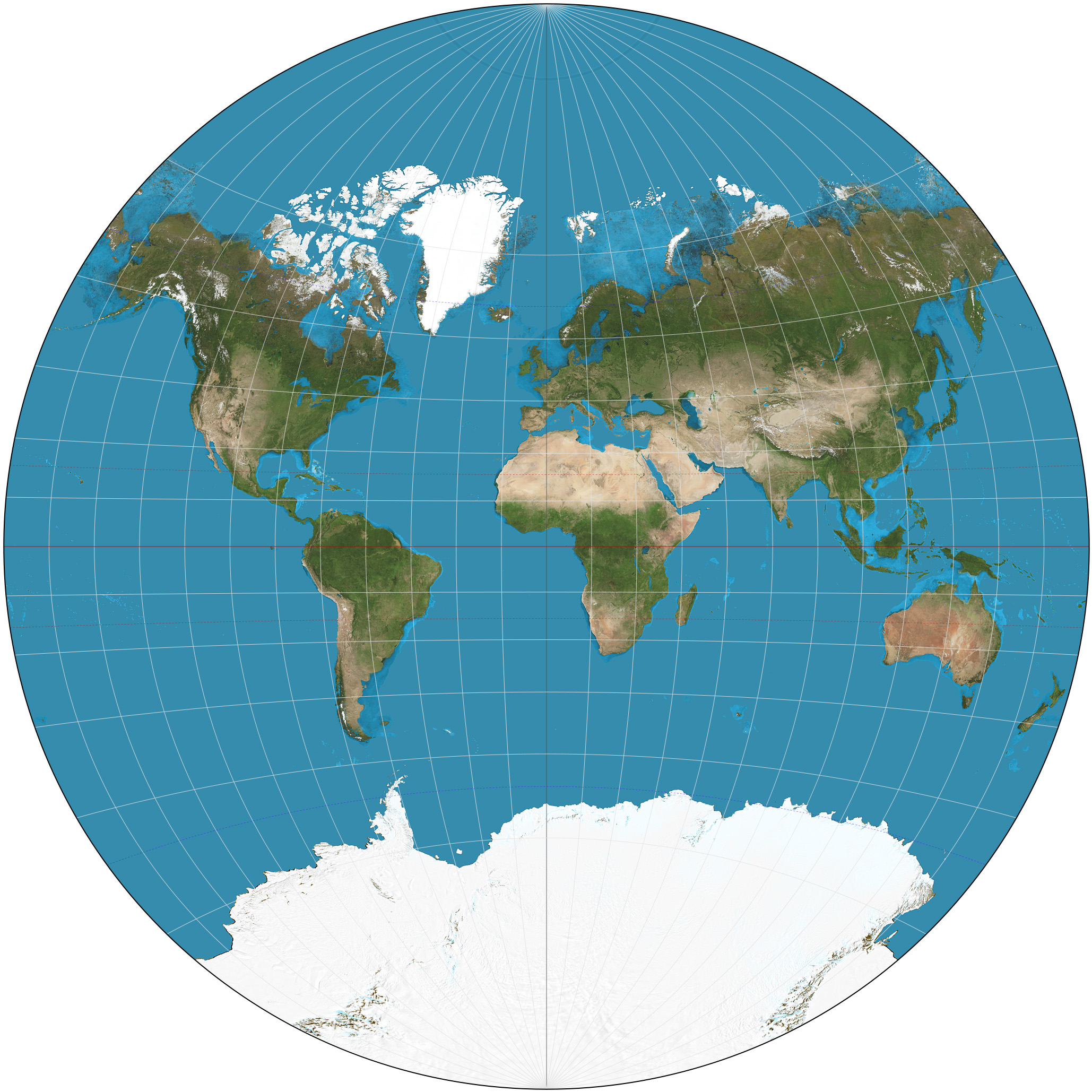 List of map projections