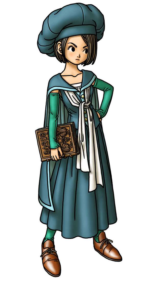 Sage Female - Characters & Art - Dragon Quest IX