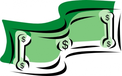 Monitor money Free Vector