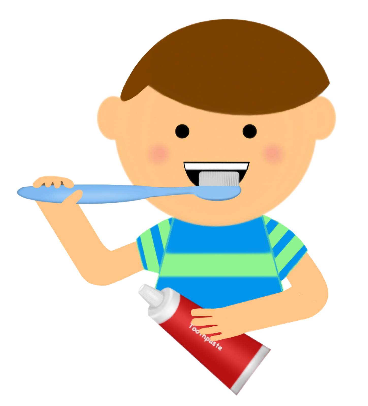 Brush Teeth Clip Art - Tumundografico