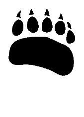 Bear Paw Prints Clip Art - ClipArt Best