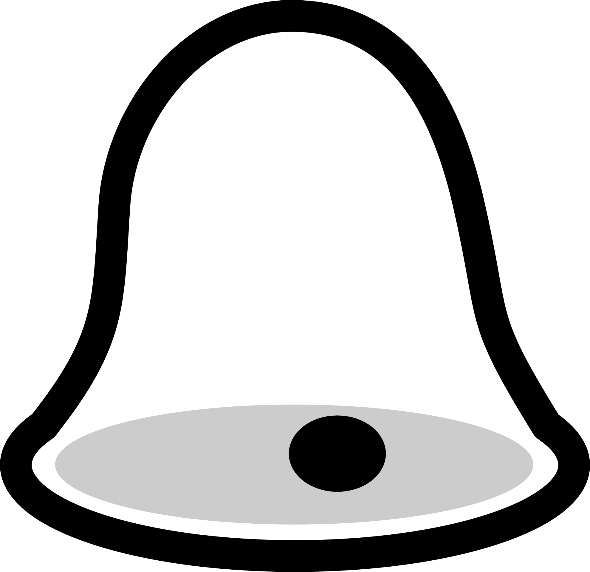 Clipart of a bell