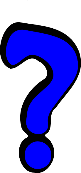 Blue Question Mark Clip Art - Free Clipart Images