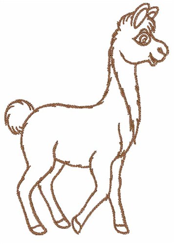 Llama Outline | Free Download Clip Art | Free Clip Art | on ...