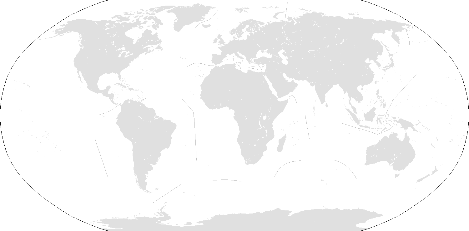 Blank Continents Map - Dr. Odd