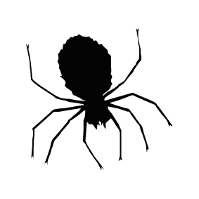 Spider Silhouettes | Silhouettes of Spider Free