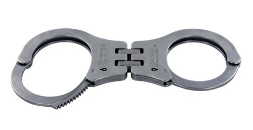 Amazon.com : Chicago Model 1200 Hinged Stainless Steel Handcuffs ...