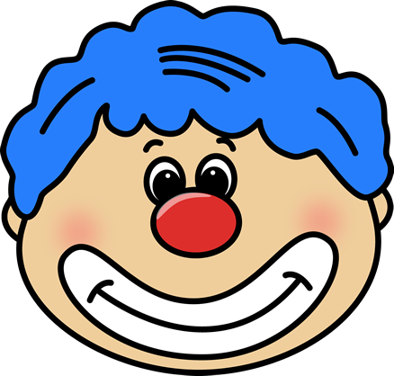 Image of Clown Face Clipart #7339, Clown Face Stock Illustrations ...