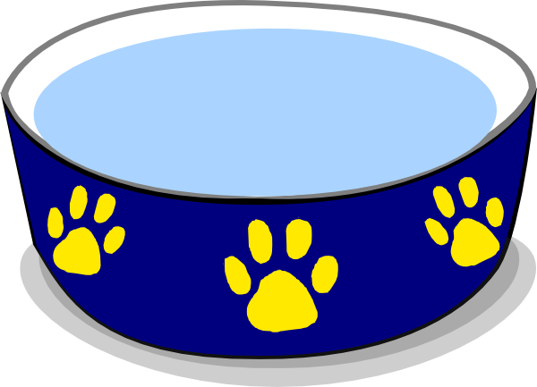 Clip Art Pet Food Bowls Clipart