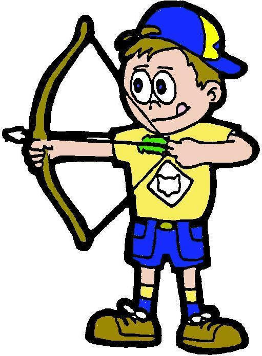 Cub scout camping clipart