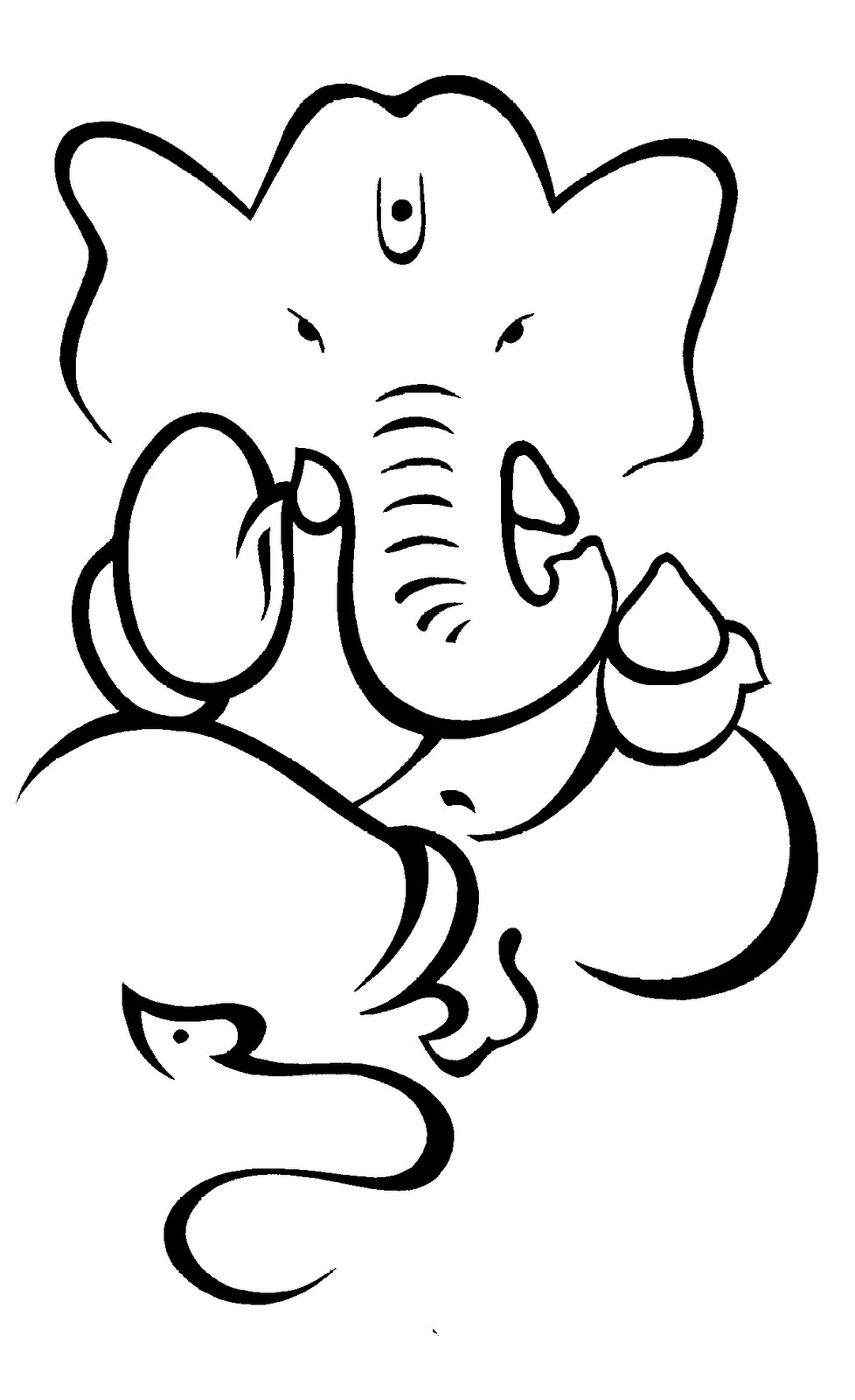 Ganesh ji clipart free download