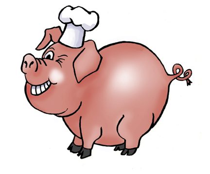 Bbq Pig Logo | Free Download Clip Art | Free Clip Art | on Clipart ...