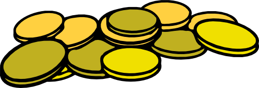 Gold coin clip art