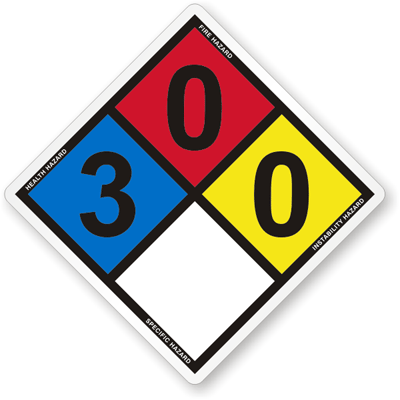 DOT Sign & NFPA Hazmat Safety Sign at Guaranteed Lowest Prices ...