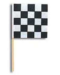 SMALL CHECKERED FLAGS | Kipp Toys