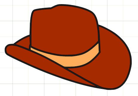 Cowboy hat clipart hat designs pictures image #17511