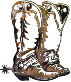Cowboy boot boot silhouette clip art at vector clip art image ...