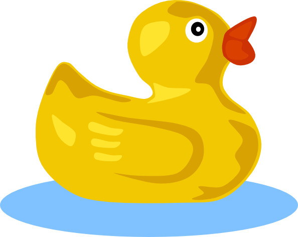 Rubber Duck Clip Art - vector clip art online ...