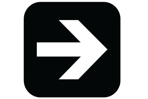 Right arrow, Arrow signs and Arrows