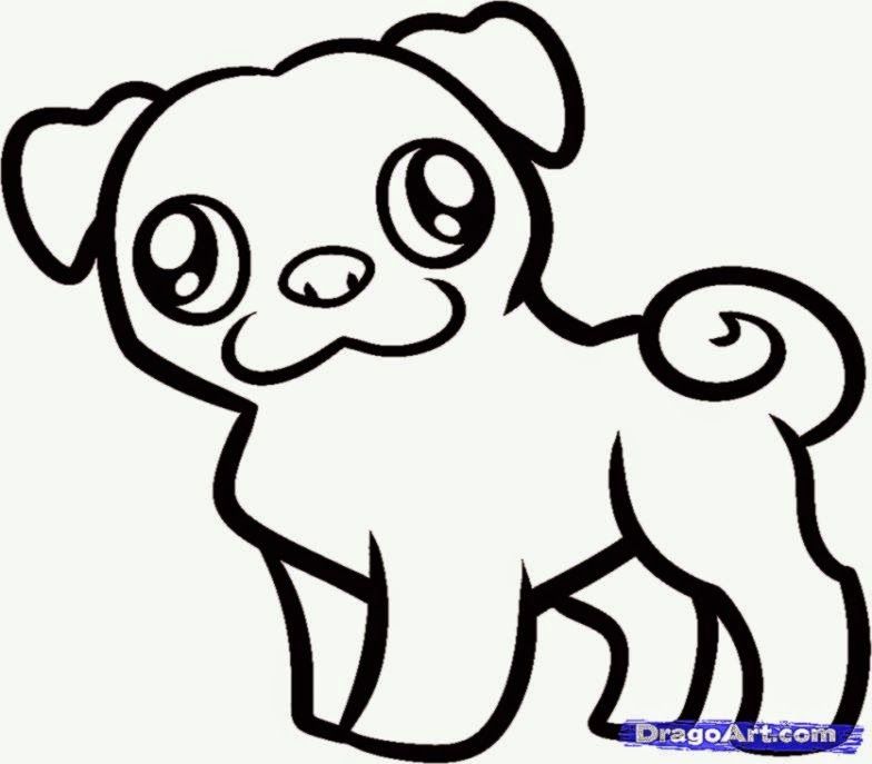 Pugscoloring Pages - AZ Coloring Pages