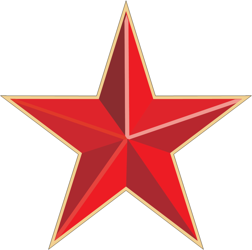 red star clipart – Clipart Free Download