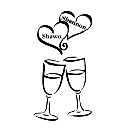 Wedding Toast Clipart