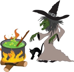 Witch cauldron clipart free images - Clipartix