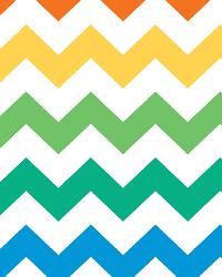 Chevron Stripe Fabric - Zig Zag Stripe Fabric - Fabric & Textiles