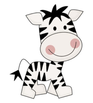 Free to share baby zebra clipart | ClipartMonk - Free Clip Art Images