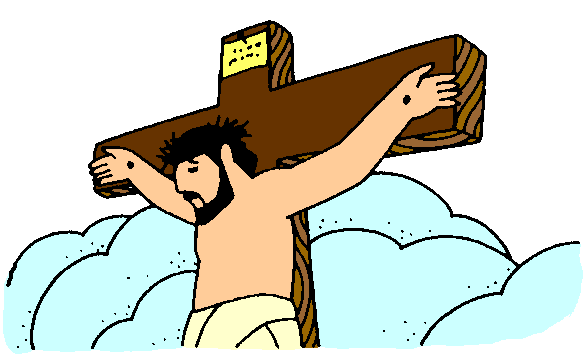 Jesus Hanging On The Cross Clipart